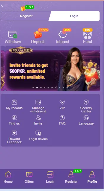 v9 game free for android